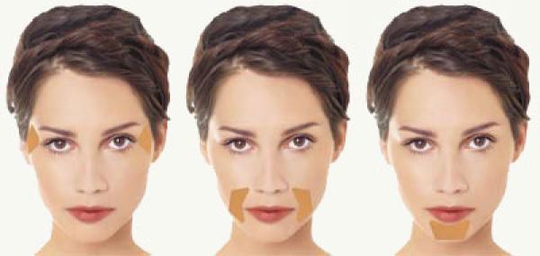 Frownies für die Augen- und Mundpartie, 144 Pads